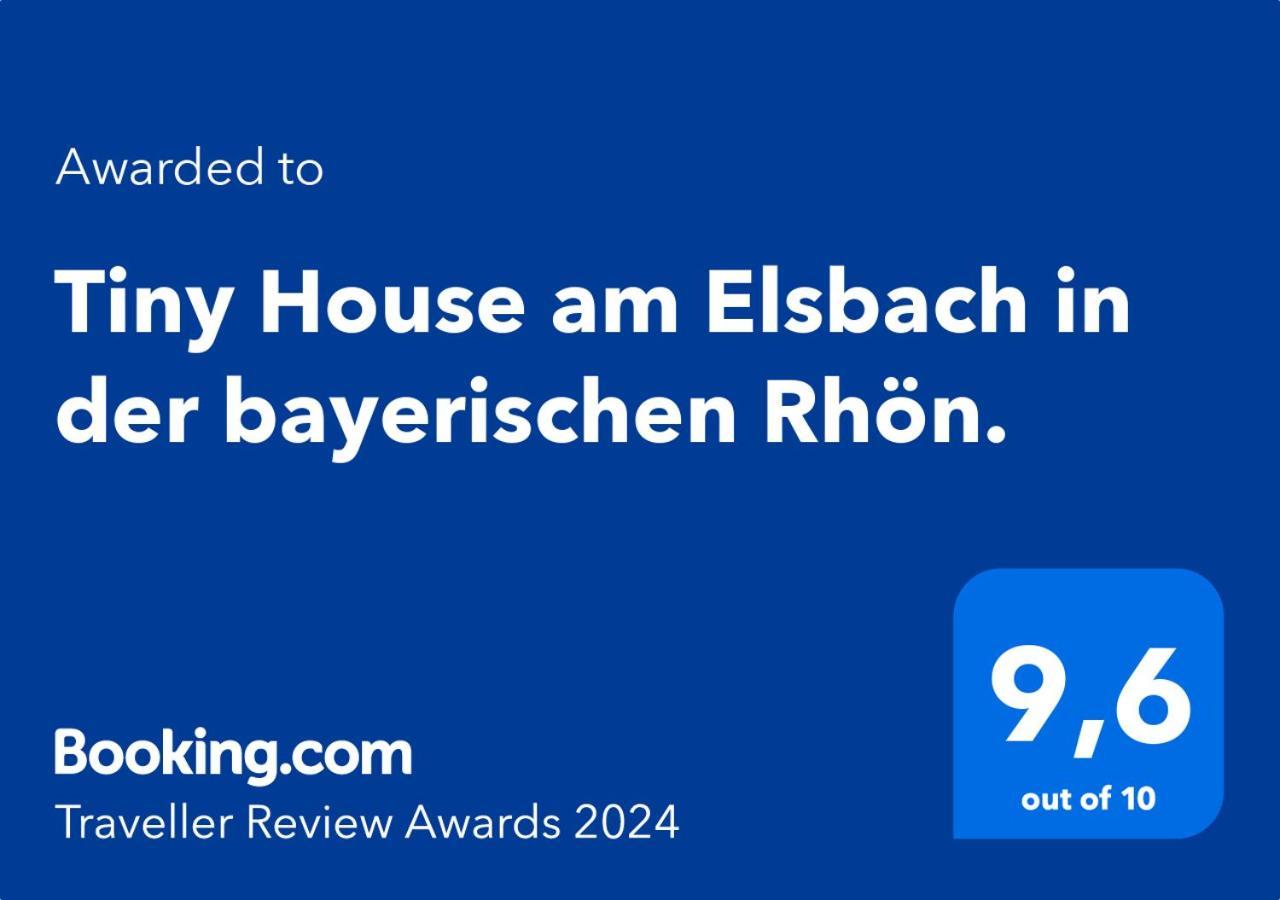 Tiny House Am Elsbach In Der Bayerischen Rhoen. Oberelsbach المظهر الخارجي الصورة